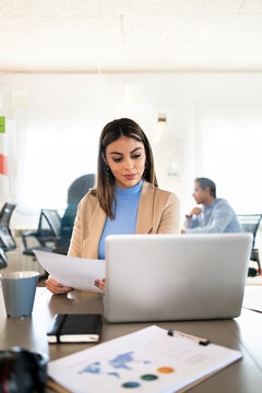 Latin Business Woman Portrait