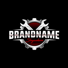 auto service logo template