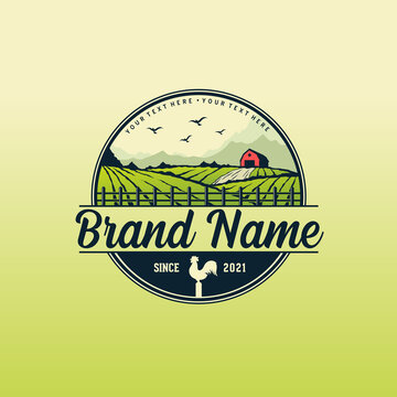 farm logo template
