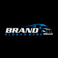 truck logo template © TFamz