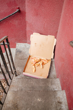 Discarded Pizza