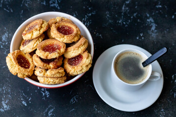 cookies con membrillo y cafe!!!