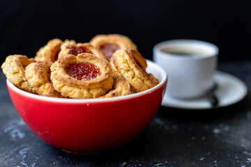 cookies con membrillo y cafe!!!