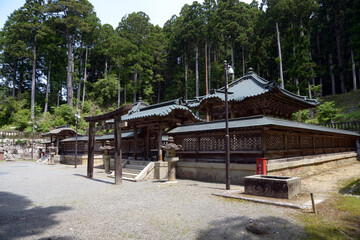 Fototapeta premium 高野山 徳川家霊台 家康霊屋と秀忠霊屋 和歌山県高野町