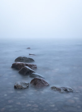 Rocks in the sea