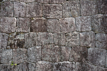 石垣　石の造形