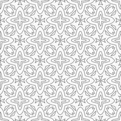  vector pattern with triangular elements. Geometric ornament for wallpapers and backgrounds. Black and white pattern. 