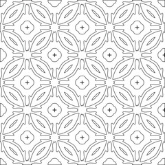  vector pattern with triangular elements. Geometric ornament for wallpapers and backgrounds. Black and white pattern. 
