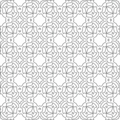  vector pattern with triangular elements. Geometric ornament for wallpapers and backgrounds. Black and white pattern. 