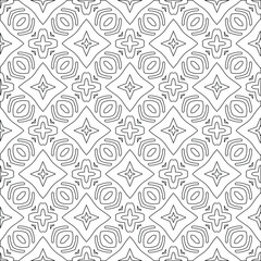  vector pattern with triangular elements. Geometric ornament for wallpapers and backgrounds. Black and white pattern. 