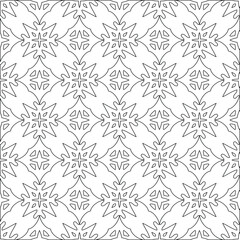  vector pattern with triangular elements. Geometric ornament for wallpapers and backgrounds. Black and white pattern. 