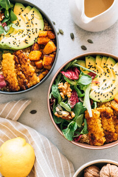 Quinoa bowl with veggies