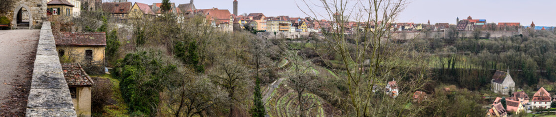 Rothenburg o.d.t. panorama