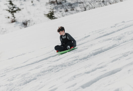 Sledding 