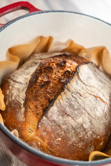 .Sourdough rye bread