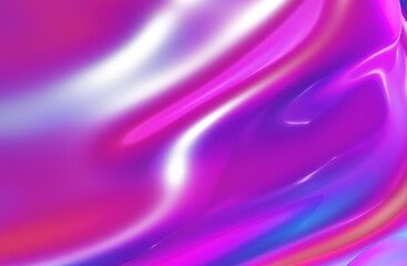 Smooth glowing holographic neon palette backdrop