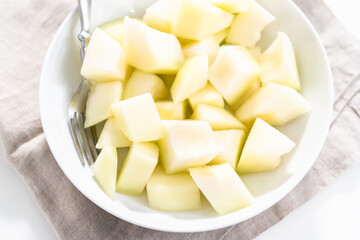 Golden dewlicious melon