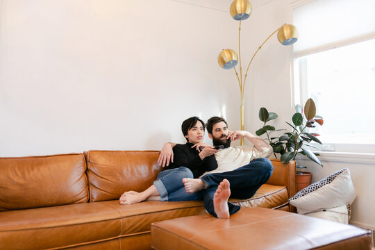 Couple Channel Surfing