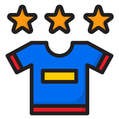 ratting color line style icon