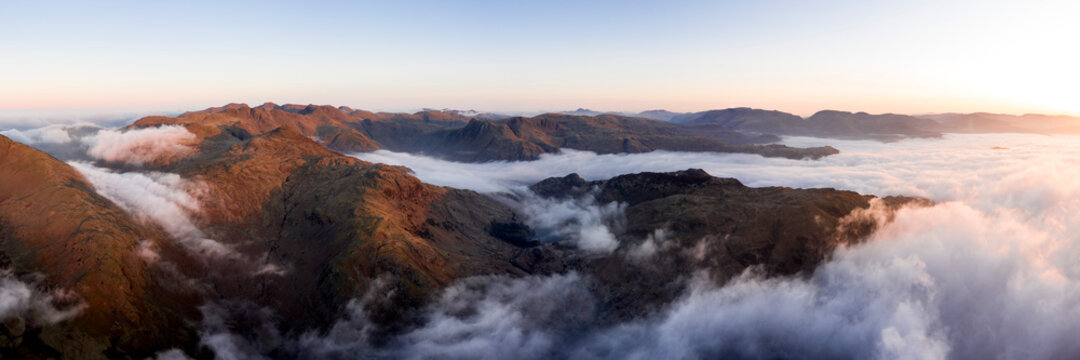 Langdale Cloud Inversion Lake District 1