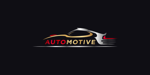 vector automotive logo design concept, vector Car Logo Design template,vector cars dealers, detailing and modification logo design concept illustration