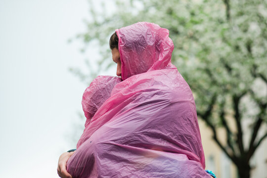 Pink wrapped up hug