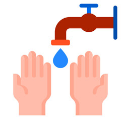 virus flat style icon