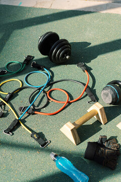 Set of sports equipment for functional workout
