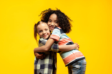 Multicultural Young Friends Portrait