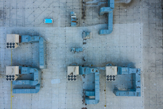 roof of the building from above
