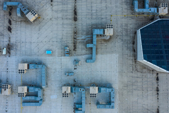 roof of the building from above

