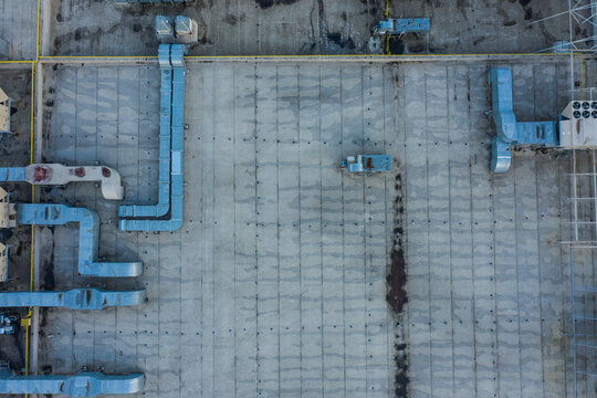 roof of the building from above
