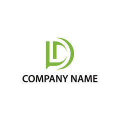 letter D, L logo design