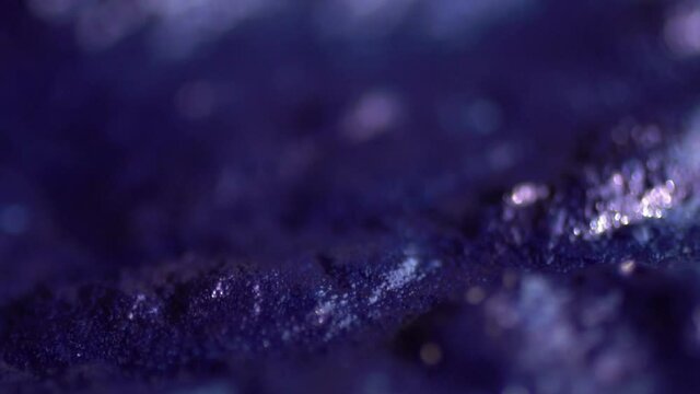 Macro Shot Of Liquid Bubbles During Dye Process Of Organic Textiles In Pakistan And Indian Culture