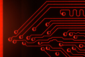 Hi-tech future concept background