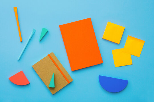 Stationery set / Office supplies / Books