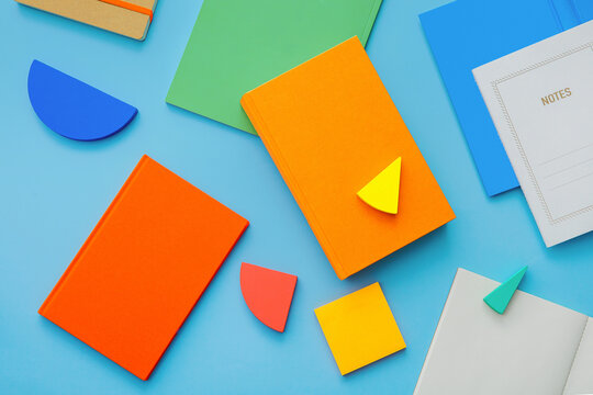 Stationery set / Office supplies / Books