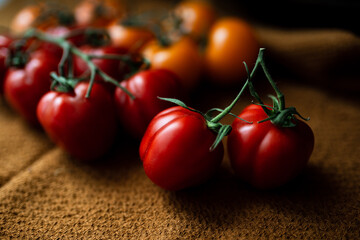 Red and yellow Tomatoes