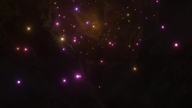 Mysterious Light Up Underwater Caves Adventure is motion footage for documentary films and cinematic in environment scene. Also good background for scene and titles, logos.