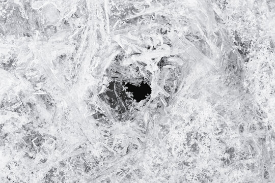 White Ice Patterns