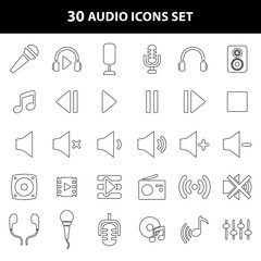 Music - Line Icons