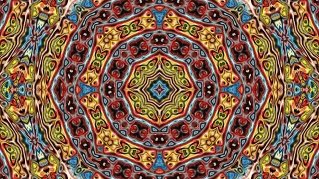 Beautiful abstract multicolored kaleidoscope for background