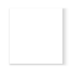 Empty white picture frame. Brochure design. Art graphic. Vector illustration. Stock image.