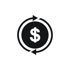 Money transfer icon design vector illustration