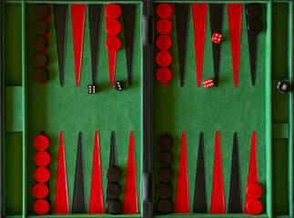 backgammon board