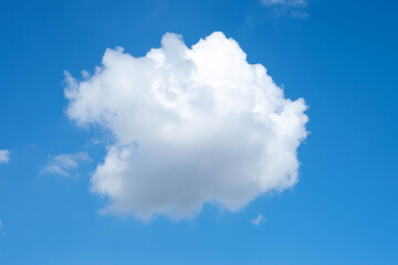 Beautiful blue sky clouds for background.