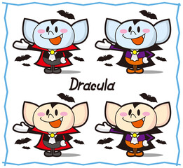 ドラキュラ・吸血鬼の男の子