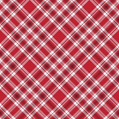 Red Chevron Plaid Tartan textured Seamless Pattern Design