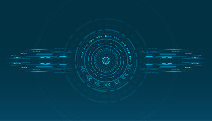 Abstract technology communication