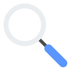 Flat search icon